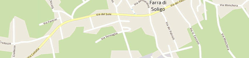 Mappa della impresa pietrovecchio maurizio a FARRA DI SOLIGO