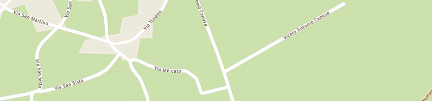 Mappa della impresa michielin tomaso a TREVIGNANO