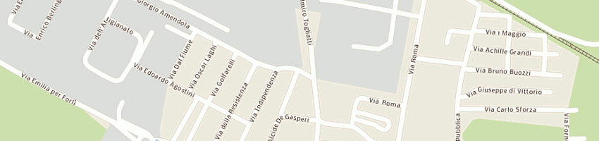 Mappa della impresa mec lan srl a FORLI 