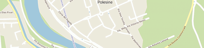 Mappa della impresa municipio a ARIANO NEL POLESINE