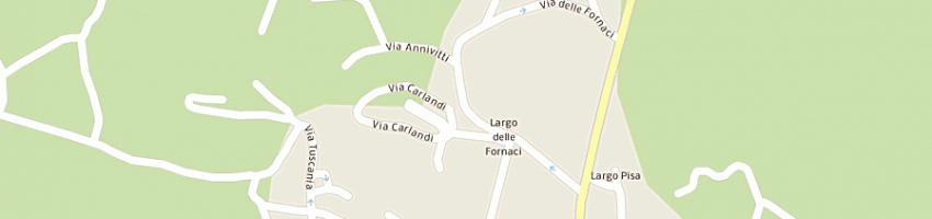 Mappa della impresa cp lav metalli di caporali c paolini e e c snc a MANZIANA