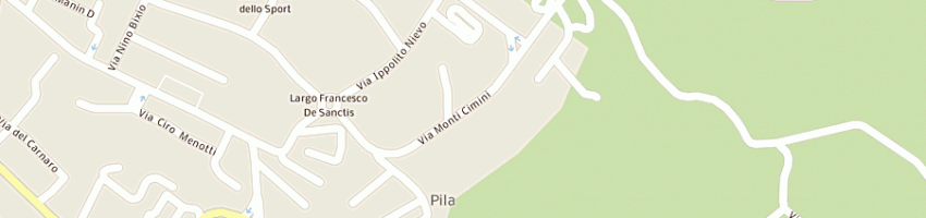 Mappa della impresa adc service sas a VITERBO