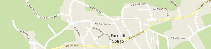 Mappa della impresa mitan di favero danilo a FARRA DI SOLIGO
