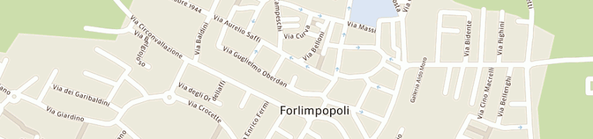 Mappa della impresa salvigni adriana a FORLIMPOPOLI
