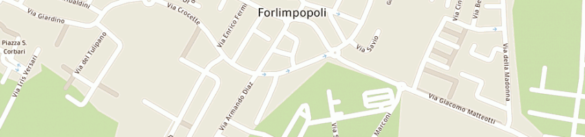 Mappa della impresa geobusters sdf di maltoni massimo ed annalisa a FORLI 