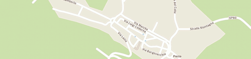 Mappa della impresa elvin srl a VITERBO