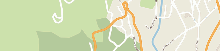 Mappa della impresa relais el toula' italia srl a CORTINA D AMPEZZO