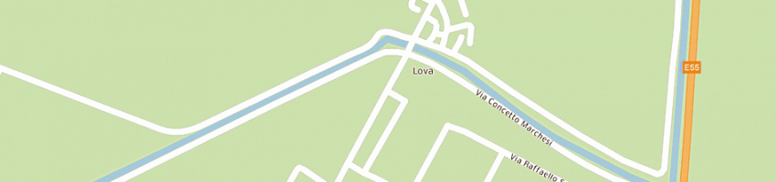 Mappa della impresa unita' locale socio sanitaria n 13 a CAMPAGNA LUPIA