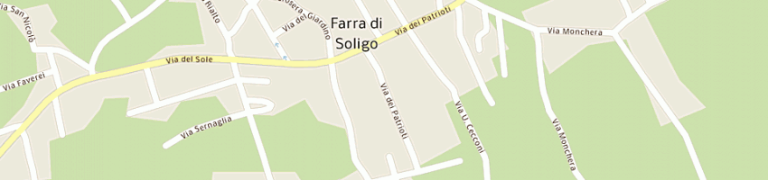 Mappa della impresa globo srl a FARRA DI SOLIGO