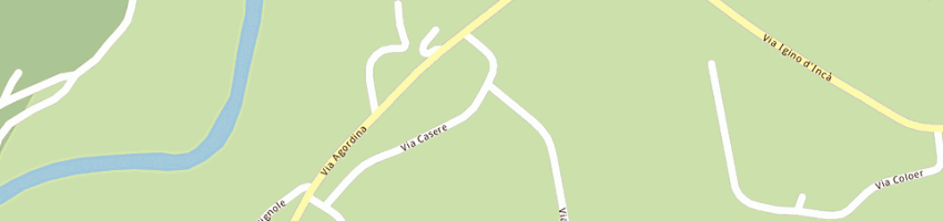 Mappa della impresa antico e' srl a SEDICO