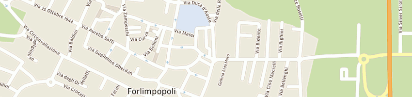 Mappa della impresa la salvia annino a FORLIMPOPOLI