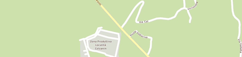 Mappa della impresa la punto due componenti di dall' arche erminio e c snc a FOLLINA