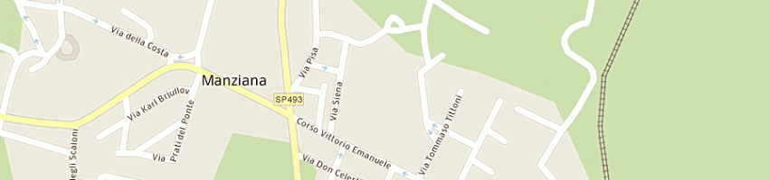 Mappa della impresa tomassetti andrea a MANZIANA