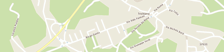 Mappa della impresa rosset gilberto a TRICHIANA