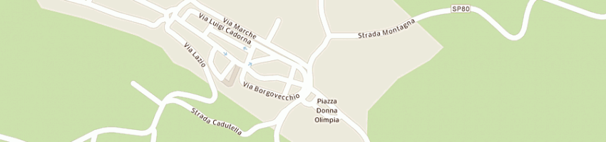 Mappa della impresa bernardo giovanni battista a VITERBO