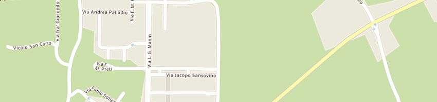 Mappa della impresa iris service sas di santolin demetrio e c a VOLPAGO DEL MONTELLO