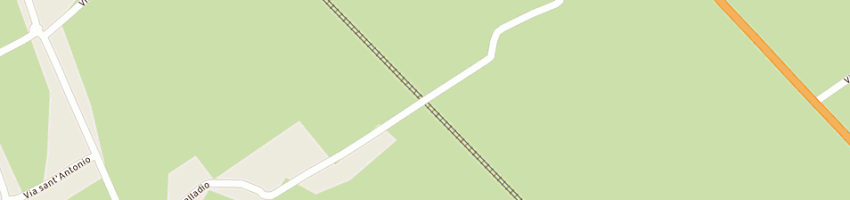 Mappa della impresa falegnameria crema di crema luciano e tosello gabriella (snc) a TREVIGNANO