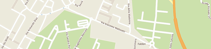 Mappa della impresa fitness snc a CESENA