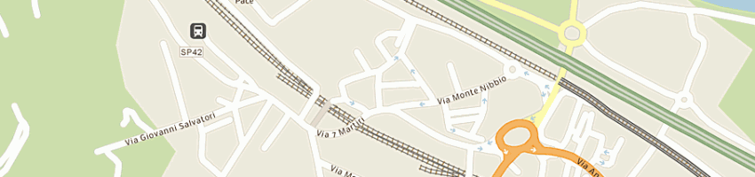 Mappa della impresa schiarea ivana a TERNI