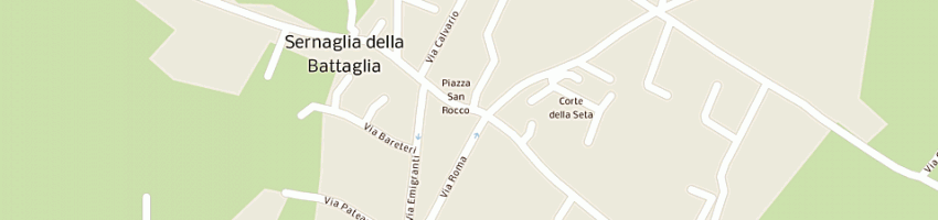 Mappa della impresa locanda con cucina al san daniele a SERNAGLIA DELLA BATTAGLIA