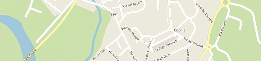 Mappa della impresa frizza market snc di frizza marcello e giancarlo a ORVIETO