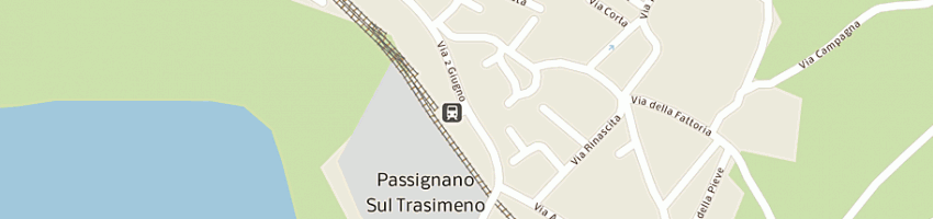 Mappa della impresa cerbini briziarelli silvana a PASSIGNANO SUL TRASIMENO