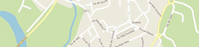 Mappa della impresa stella renzo a ORVIETO