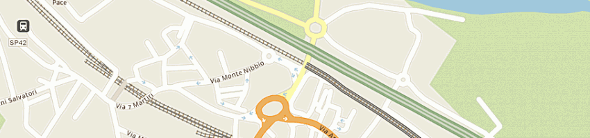 Mappa della impresa atc trasporti a ORVIETO