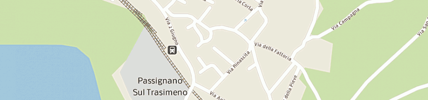 Mappa della impresa fabbri fiorenza a PASSIGNANO SUL TRASIMENO