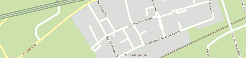 Mappa della impresa commissionaria cartolibrai ravennate scarl a RAVENNA