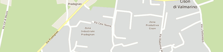 Mappa della impresa olmet componenti di gabrel elvi e c (snc) a CISON DI VALMARINO