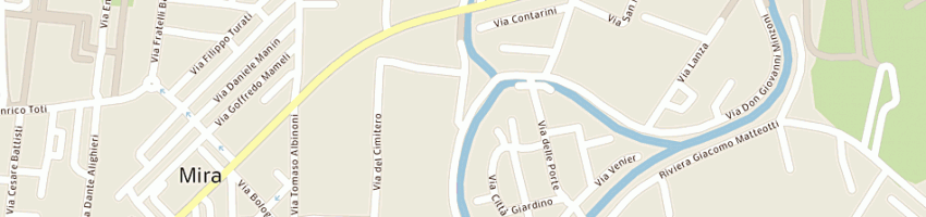 Mappa della impresa festival estate di zanon cristina e c sas a MIRA