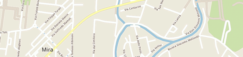 Mappa della impresa hotel riviera dei dogi (srl) a MIRA