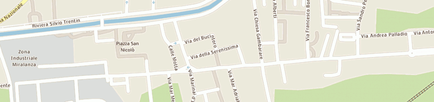 Mappa della impresa autofficina desidera' a MIRA