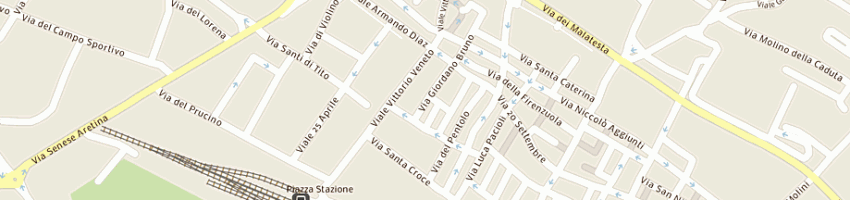 Mappa della impresa florence preziosi di nasir ahmad a AREZZO