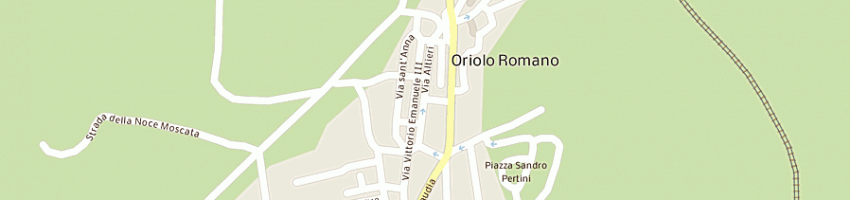 Mappa della impresa ministero beni culturali ed ambientali a ORIOLO ROMANO