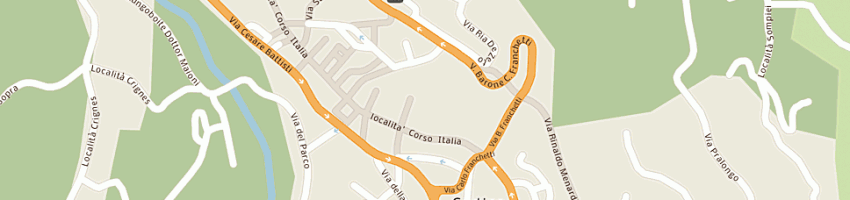 Mappa della impresa alfatelecontrol (srl) a CORTINA D AMPEZZO