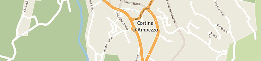Mappa della impresa associazione cronometristi cortina a CORTINA D AMPEZZO