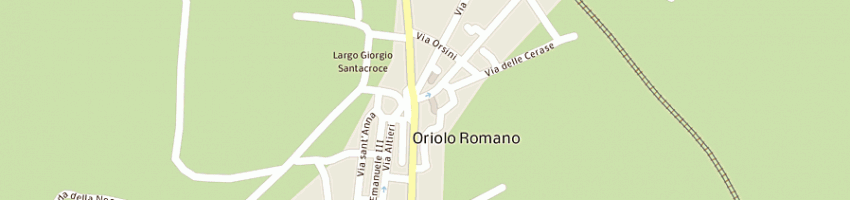 Mappa della impresa tomassetti srl a ORIOLO ROMANO