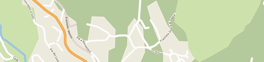 Mappa della impresa falegnameria ebanisteria zangiacomi renato a CORTINA D AMPEZZO