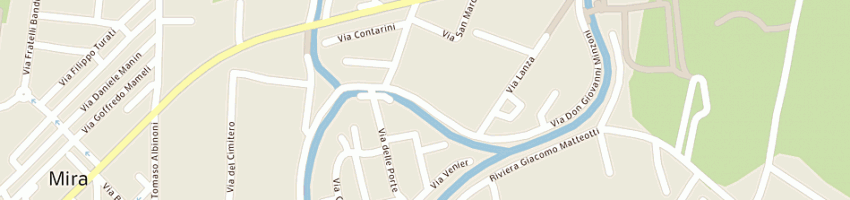 Mappa della impresa cazzaro michele a MIRA
