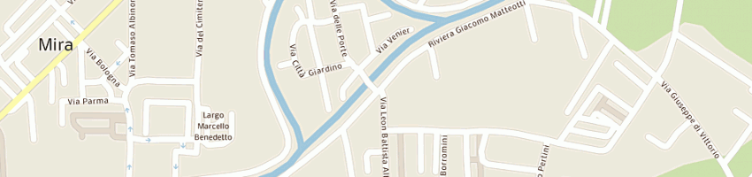 Mappa della impresa artusi ivano a MIRA