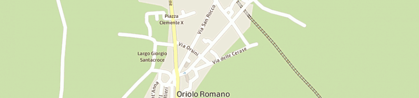 Mappa della impresa delicati gratiliano a ORIOLO ROMANO
