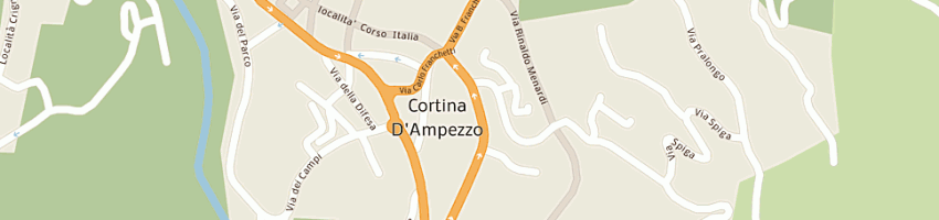 Mappa della impresa assicurazioni sai a CORTINA D AMPEZZO