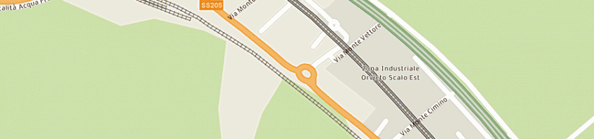 Mappa della impresa autotrasporti fringuello snc di fabio fringuello e c a ORVIETO