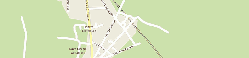 Mappa della impresa camera del lavoro territoriale cgil a ORIOLO ROMANO