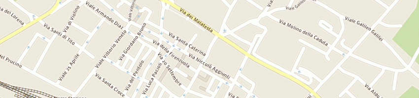 Mappa della impresa corgnoli claudia a SANSEPOLCRO