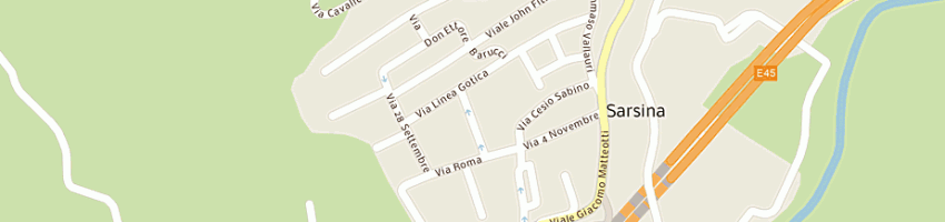 Mappa della impresa vossloh-sistemi srl a SARSINA
