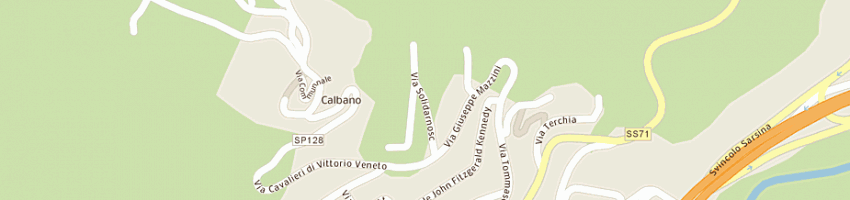 Mappa della impresa casanova carlo a SARSINA