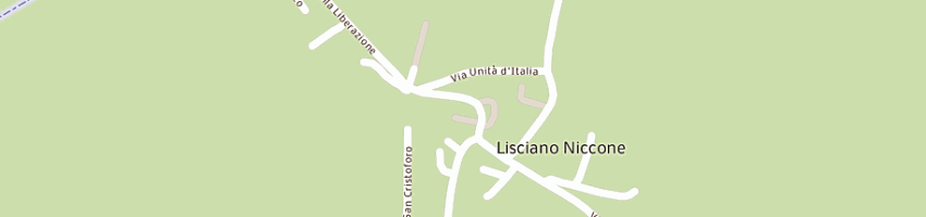 Mappa della impresa bergamelli rappresentanze snc di bergamelli claudio e c snc rappresentata anche co a LISCIANO NICCONE